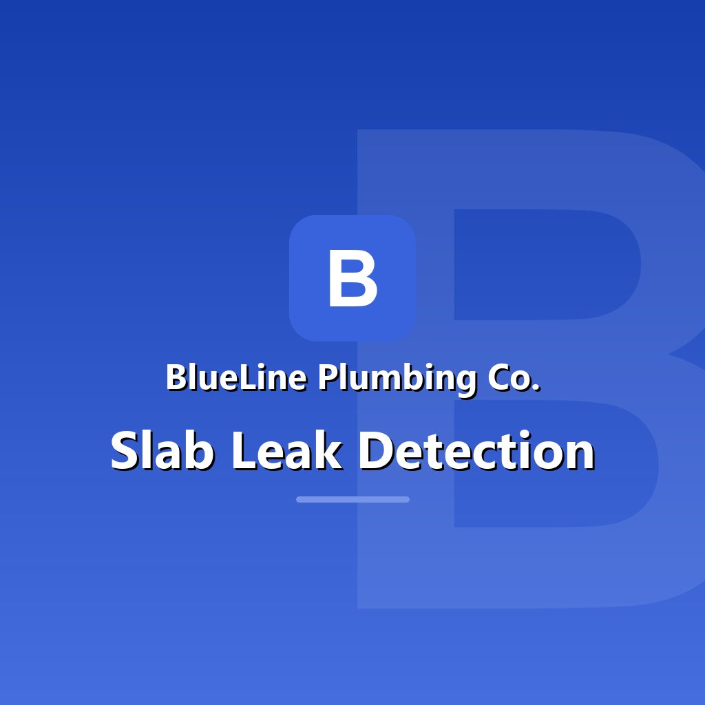 Slab leak detection equipment